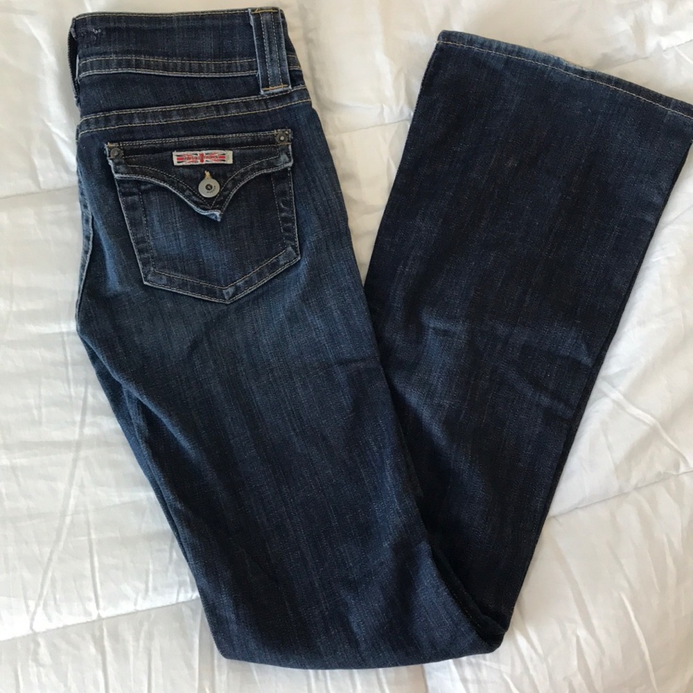 Hudson Dark Blue Bootcut Jeans sz 26